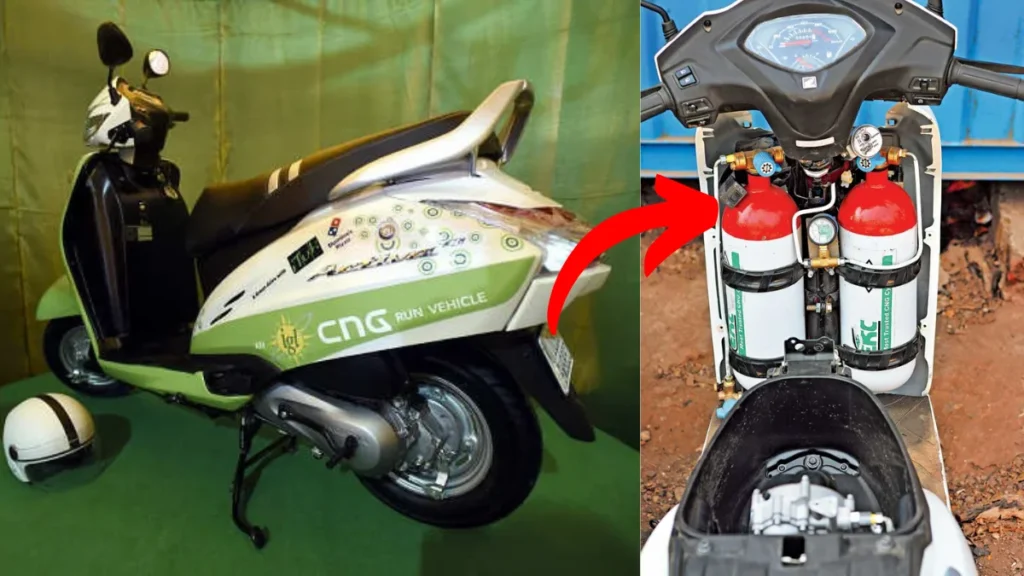Honda Activa CNG Lovato Kit